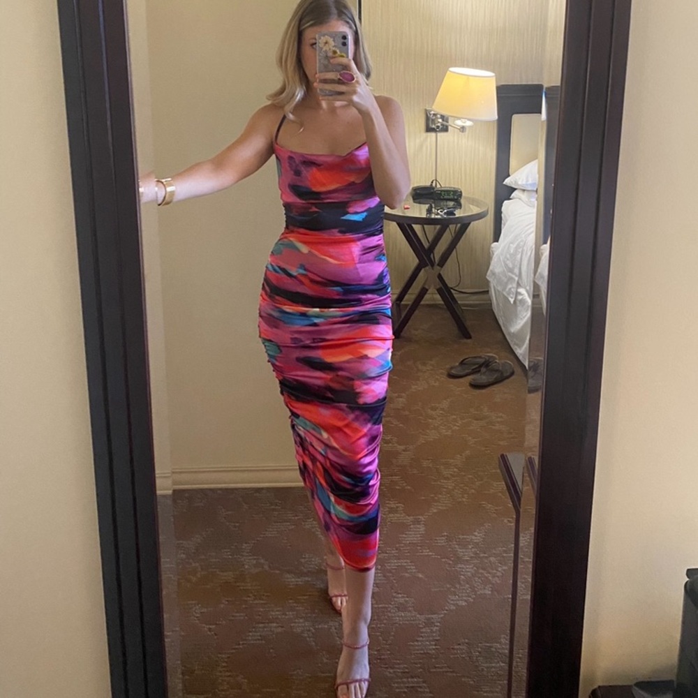 ASOS Multicolored midi!